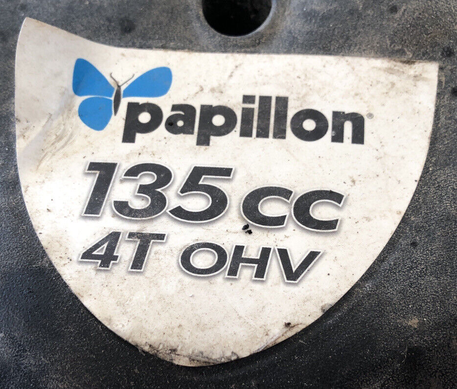 MARMITTA RASAERBA TOSAERBA TAGLIAERBA PAPILLON 135 CC 4T OHV ricambi usati