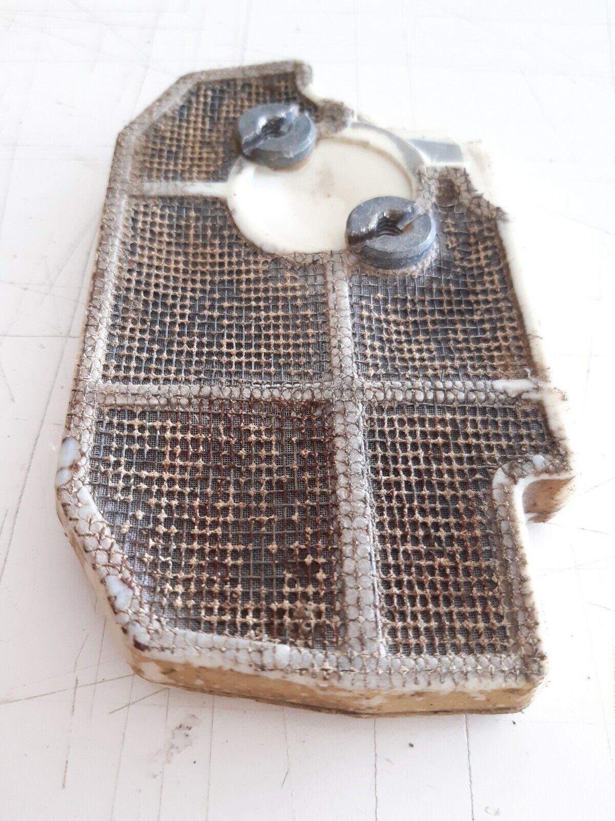 MOTOSEGA PARTNER R421 scatola FILTRO ARIA COMPLETA ricambi usati