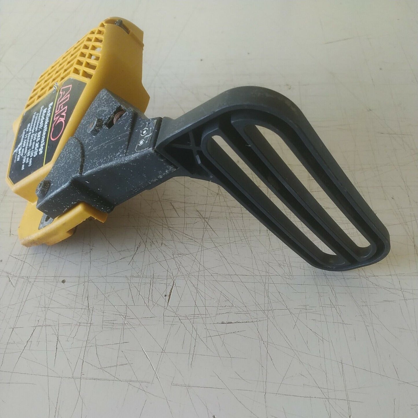 CARTER FRENO blocco catena PROTEZIONE PER MOTOSEGA EL-KO ELKO BKS 35/35 usato