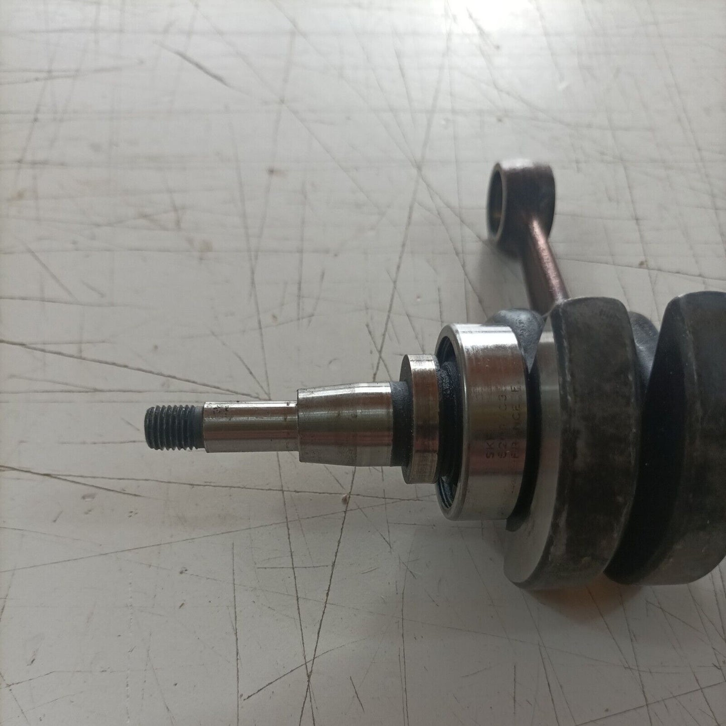 MOTOSEGA OLEOMAC OM 251 ALBERO MOTORE con frizione SENZA FILETTO ricambi usati