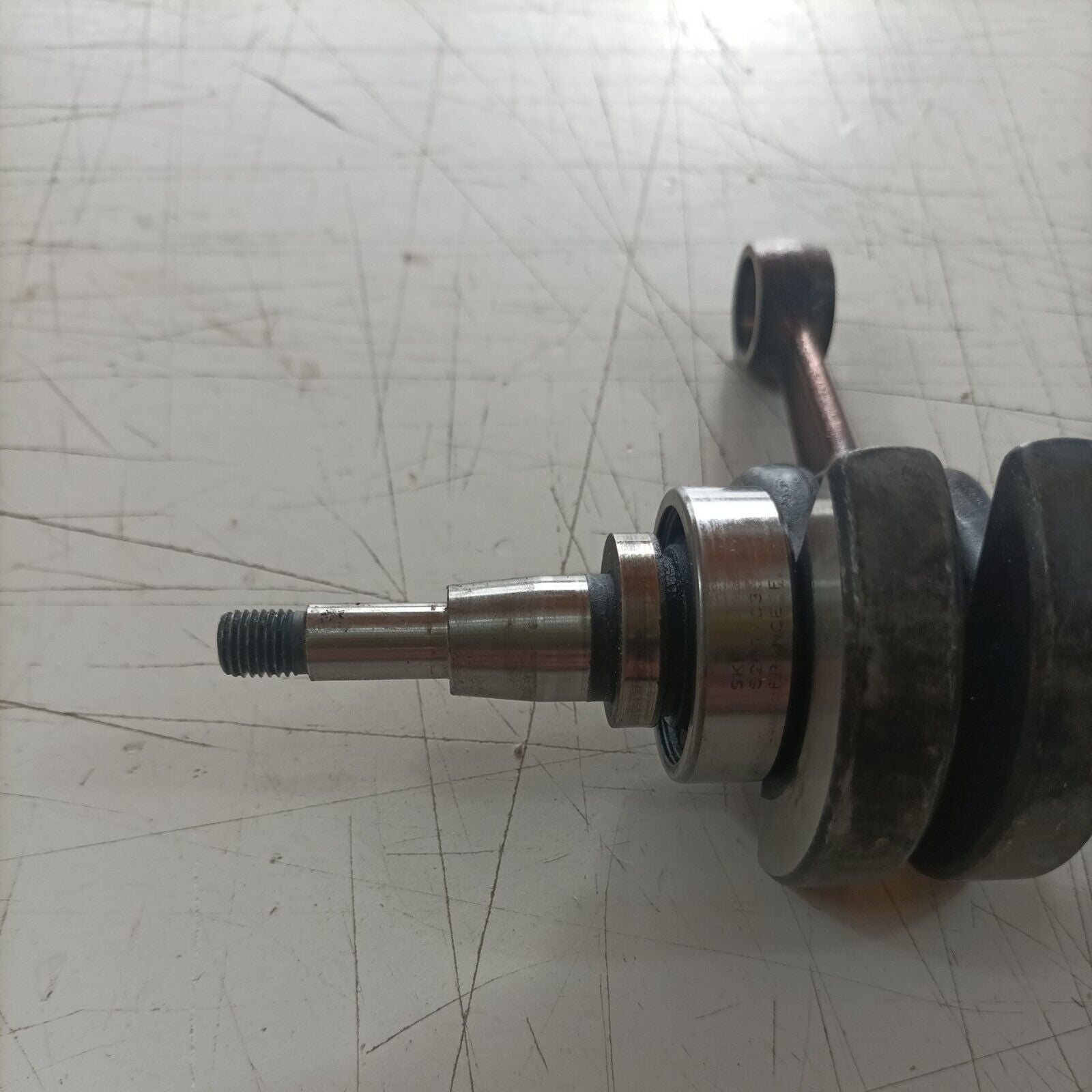 MOTOSEGA OLEOMAC OM 251 ALBERO MOTORE con frizione SENZA FILETTO ricambi usati