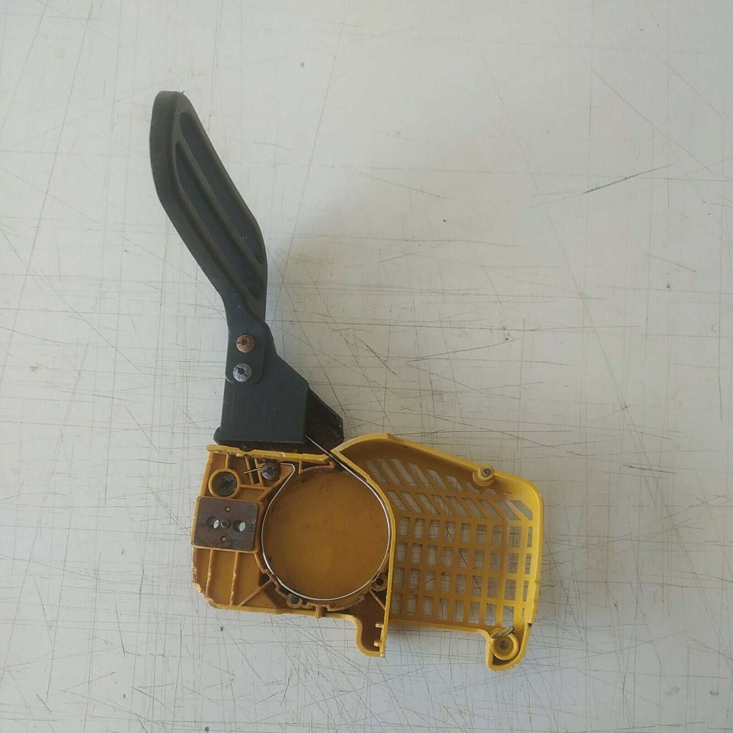 CARTER FRENO blocco catena PROTEZIONE PER MOTOSEGA EL-KO ELKO BKS 35/35 usato