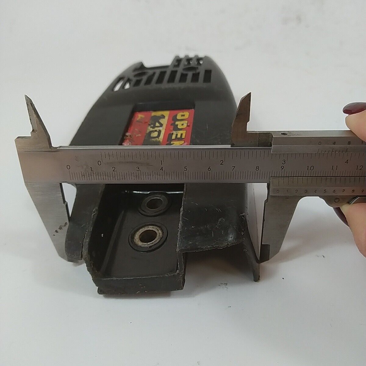 MOTOSEGA OPEM 140 Z AVE ELECTRONIC coperchio FRIZIONE CATENA SILENZIATORE usato