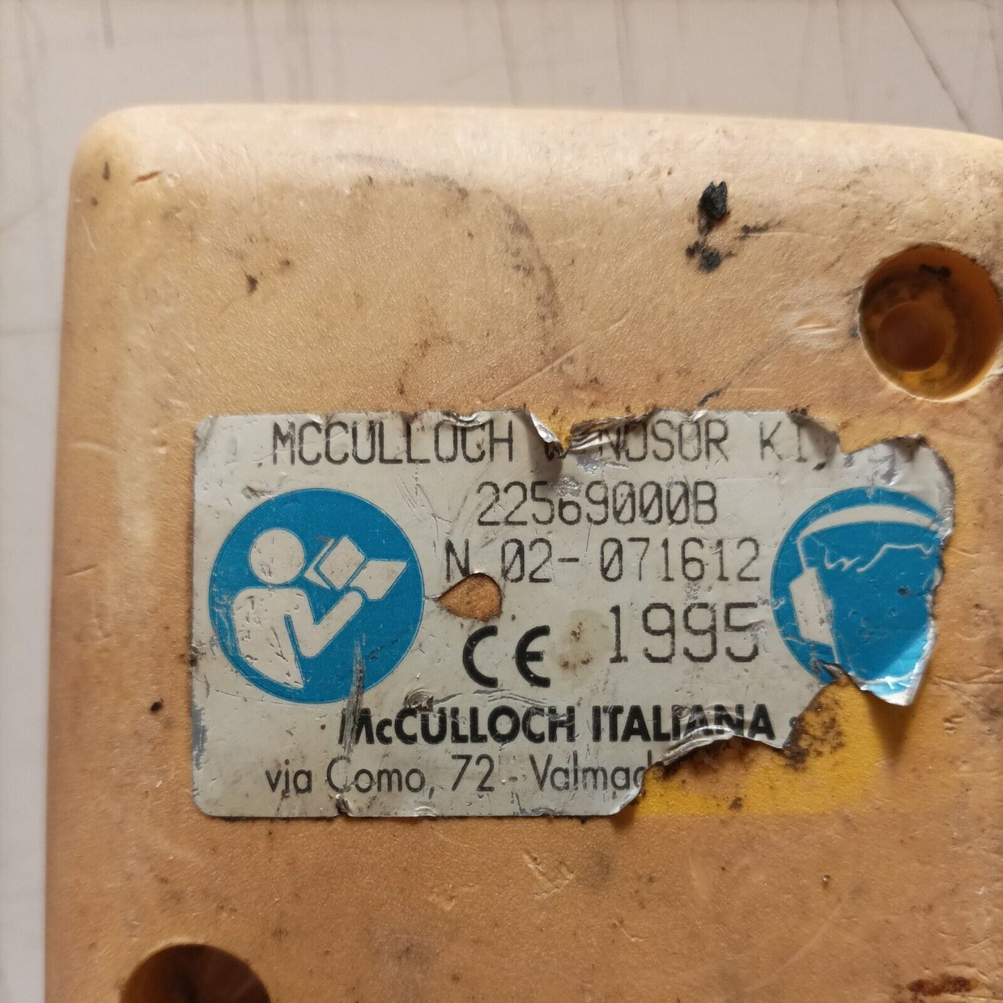 COLLETTORE FLANGIA CARBURATORE  DECESPUGLIATORE MCCULLOCH WINDSOR PRO MAC 2000