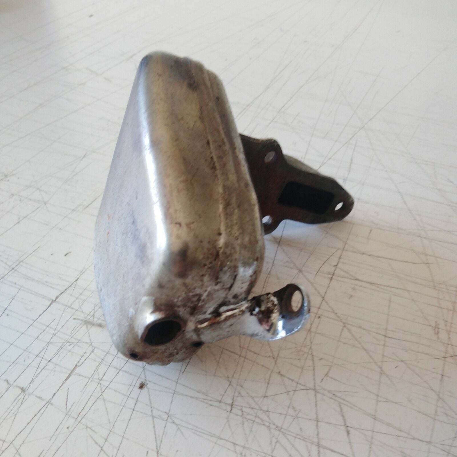 MARMITTA SCARICO TERMINALE PER  MOTOSEGA ALPINA CASTOR 40 41 45 ricambi usati