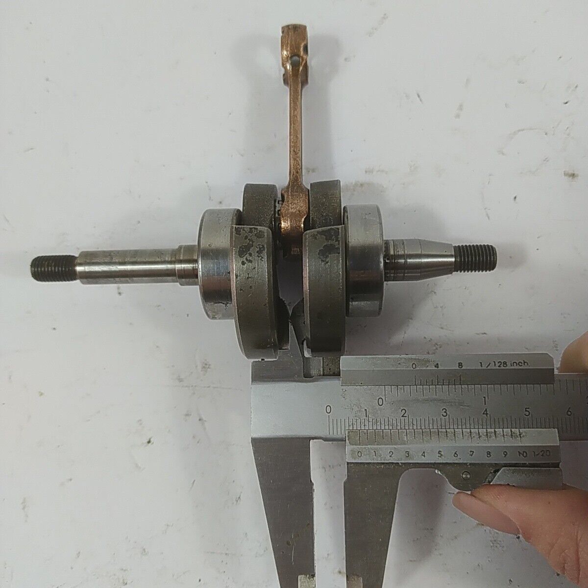 ALBERO MOTORE ORIGINALE per motosega OLEO MAC GS 440 ricambi usati