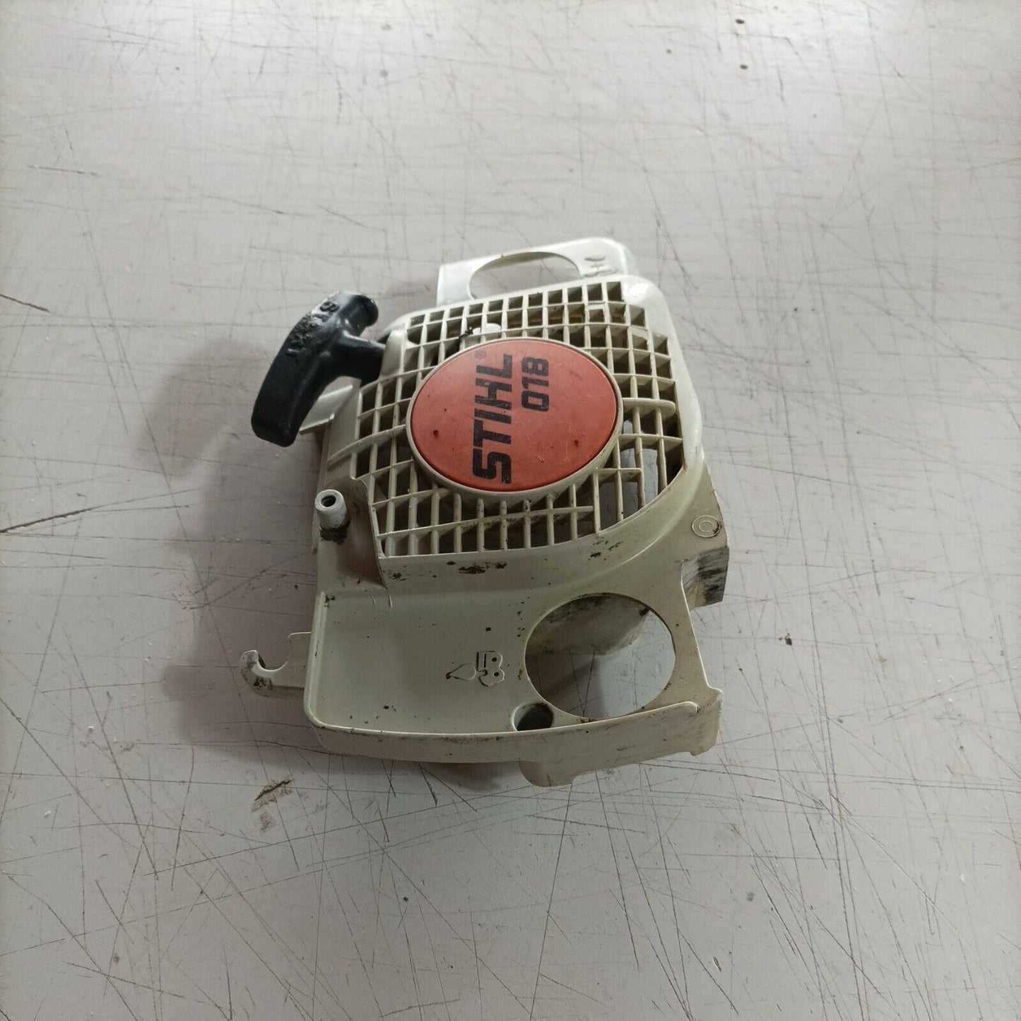 COPERCHIO avviamento AUTOAVVOLGENTE PER MOTOSEGA STIHL 018/MS 170 180 017 usato