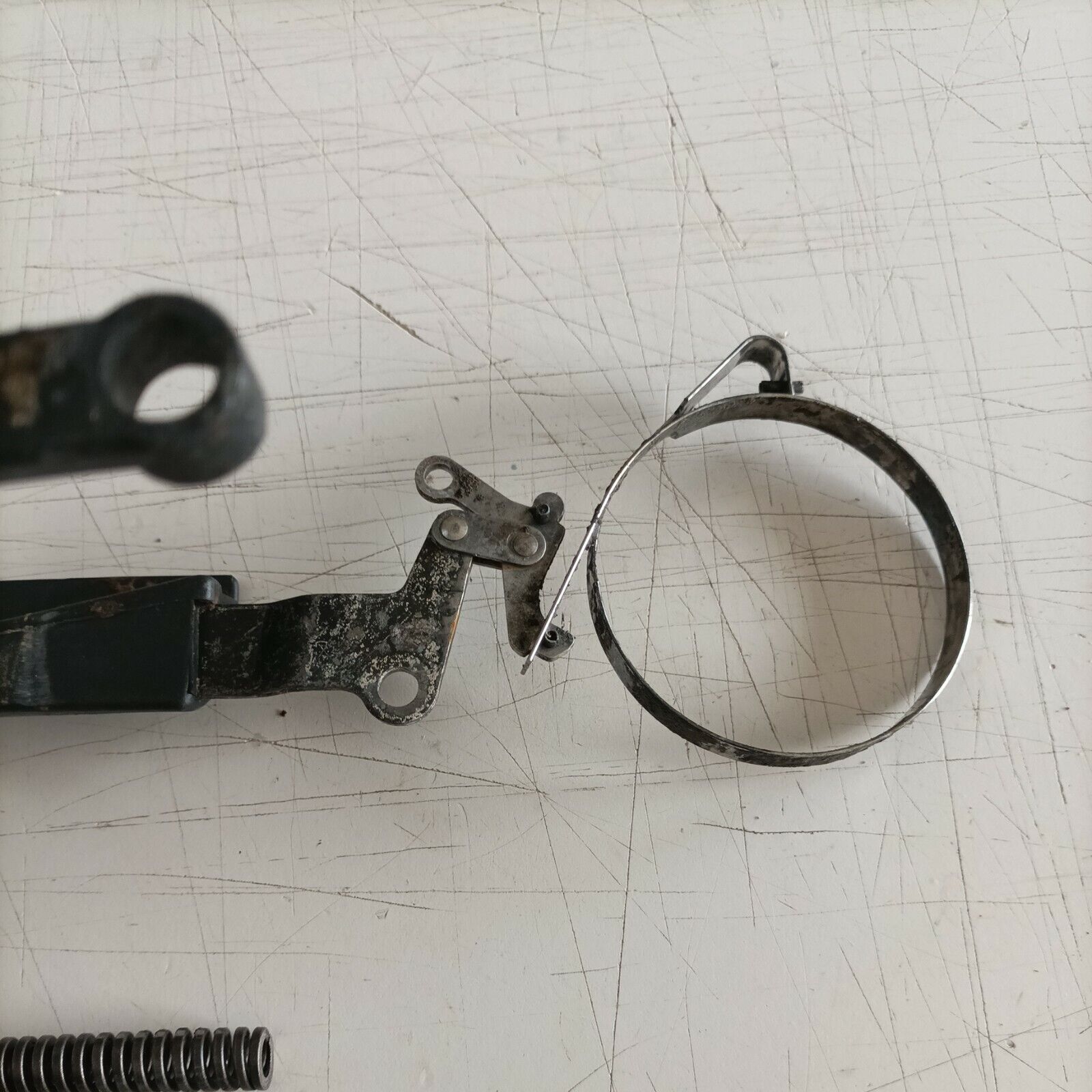 PROTEZIONE BLOCCO CATENA COMPLETO ORIGINALE PER MOTOSEGA ALPINA  PROF 700