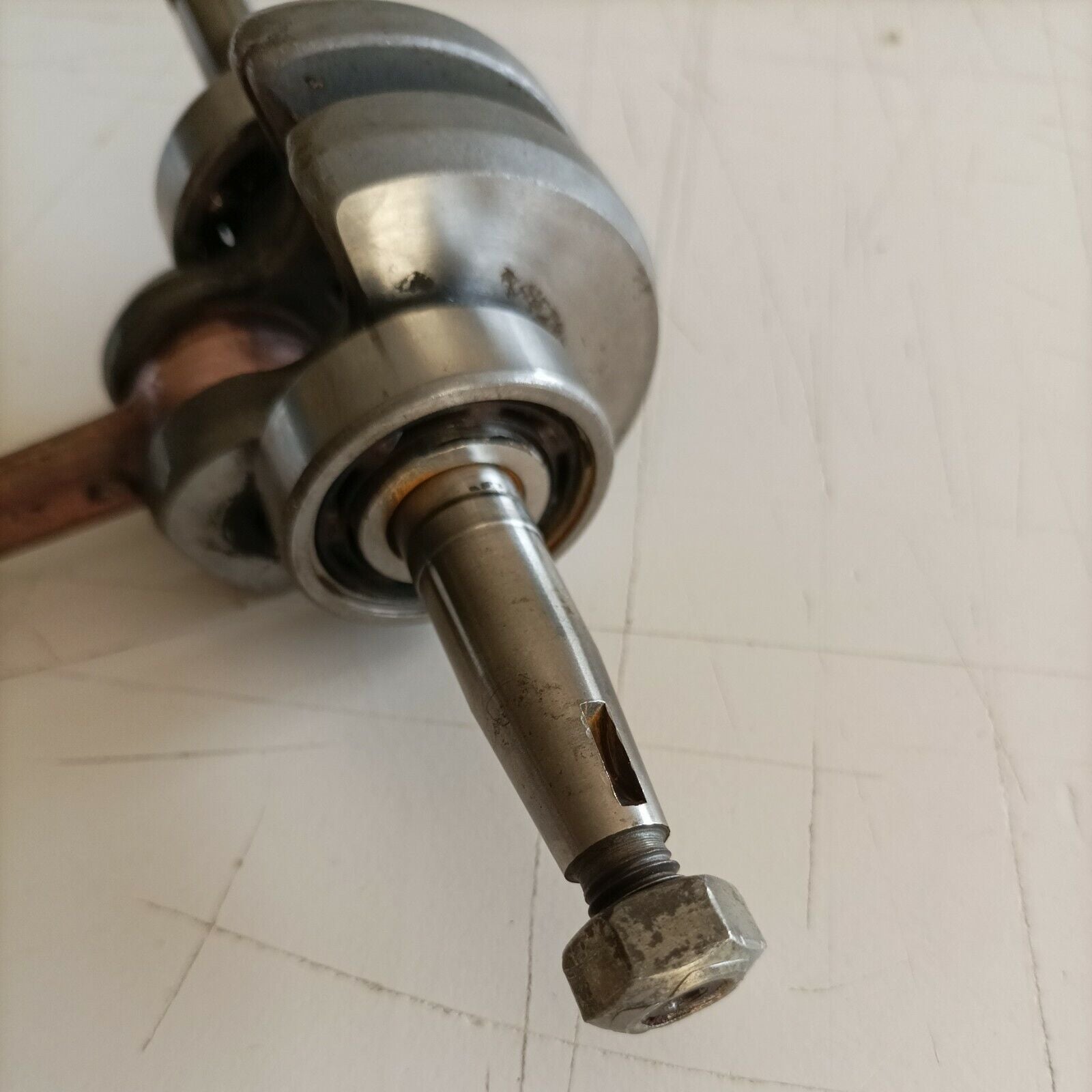 ricambio usato ALBERO MOTORE ORIGINALE PER MOTOSEGA CASTOR ALPINA  45