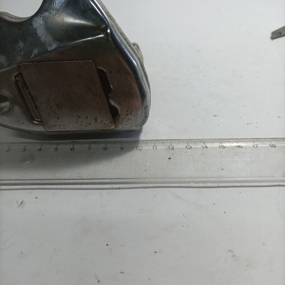 ricambio MARMITTA SILENZIATORE DI SCARICO usato per motosega ALPINA Castor 45