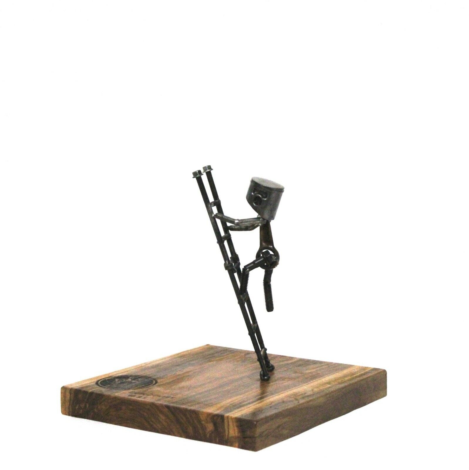 PICCOLA SCULTURA IN METALLO DI LUCIANO RUSCINITO IN ARTE DOTTDEXTER OPERA UNICA