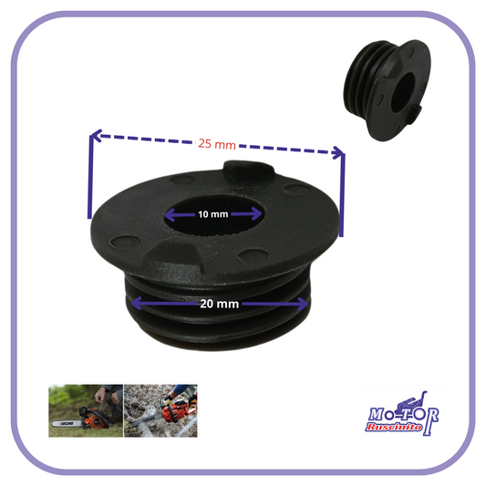 vite senza fine pompa olio per MOTOSEGA ECHO CS 260 2511 e Ricambi SHINDAIWA 269