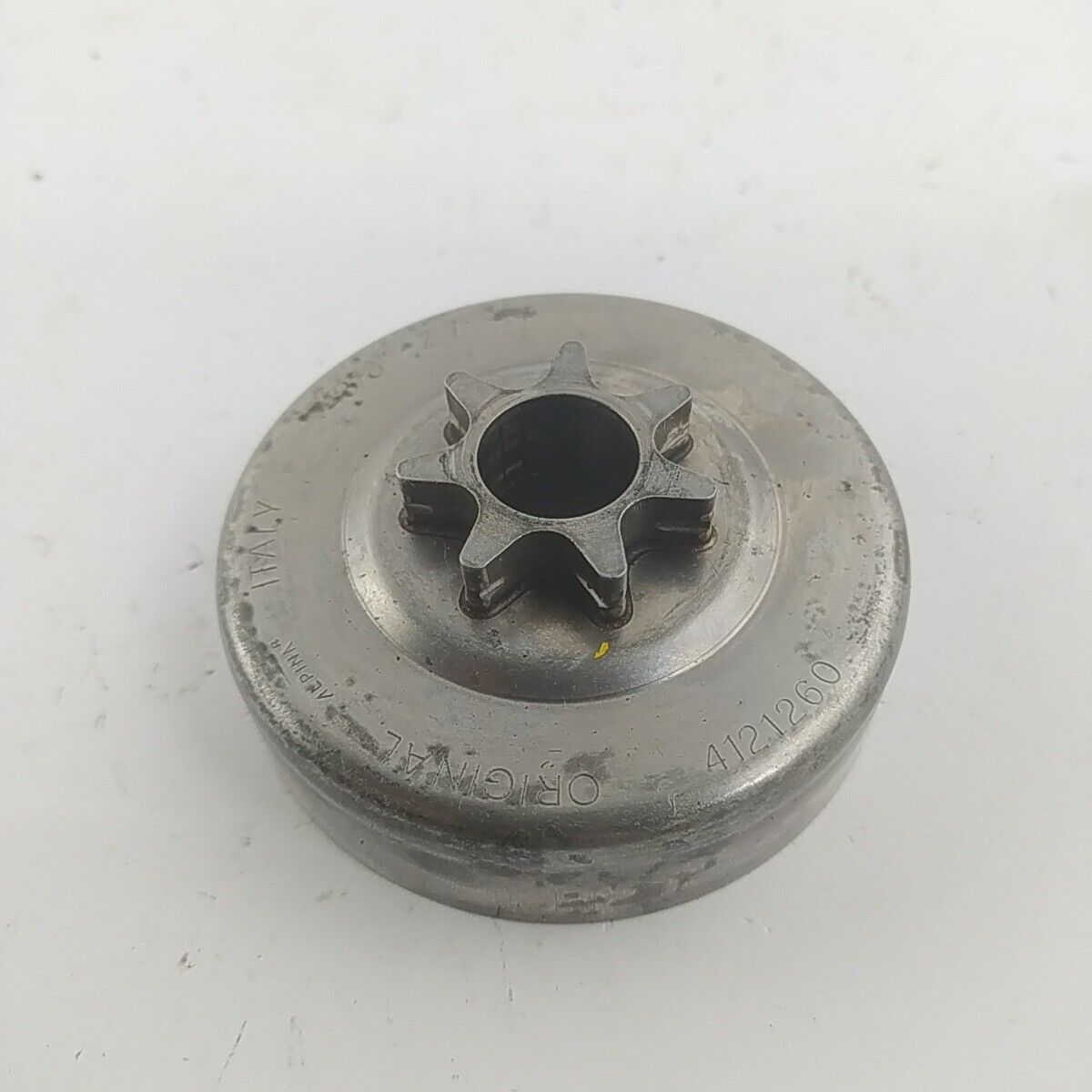 ricambio TAMBURO CAMPANA FRIZIONE 3/8 z 7 motosega ALPINA PROF 70 usati