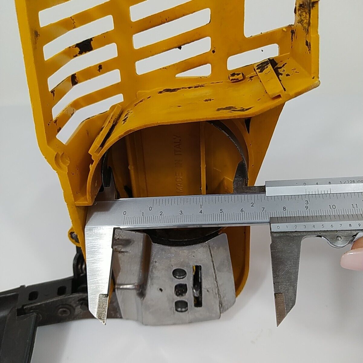 freno CATENA COPERCHIO FRIZIONE PER MOTOSEGA CASTOR ALPINA 45 41 ricambi usati