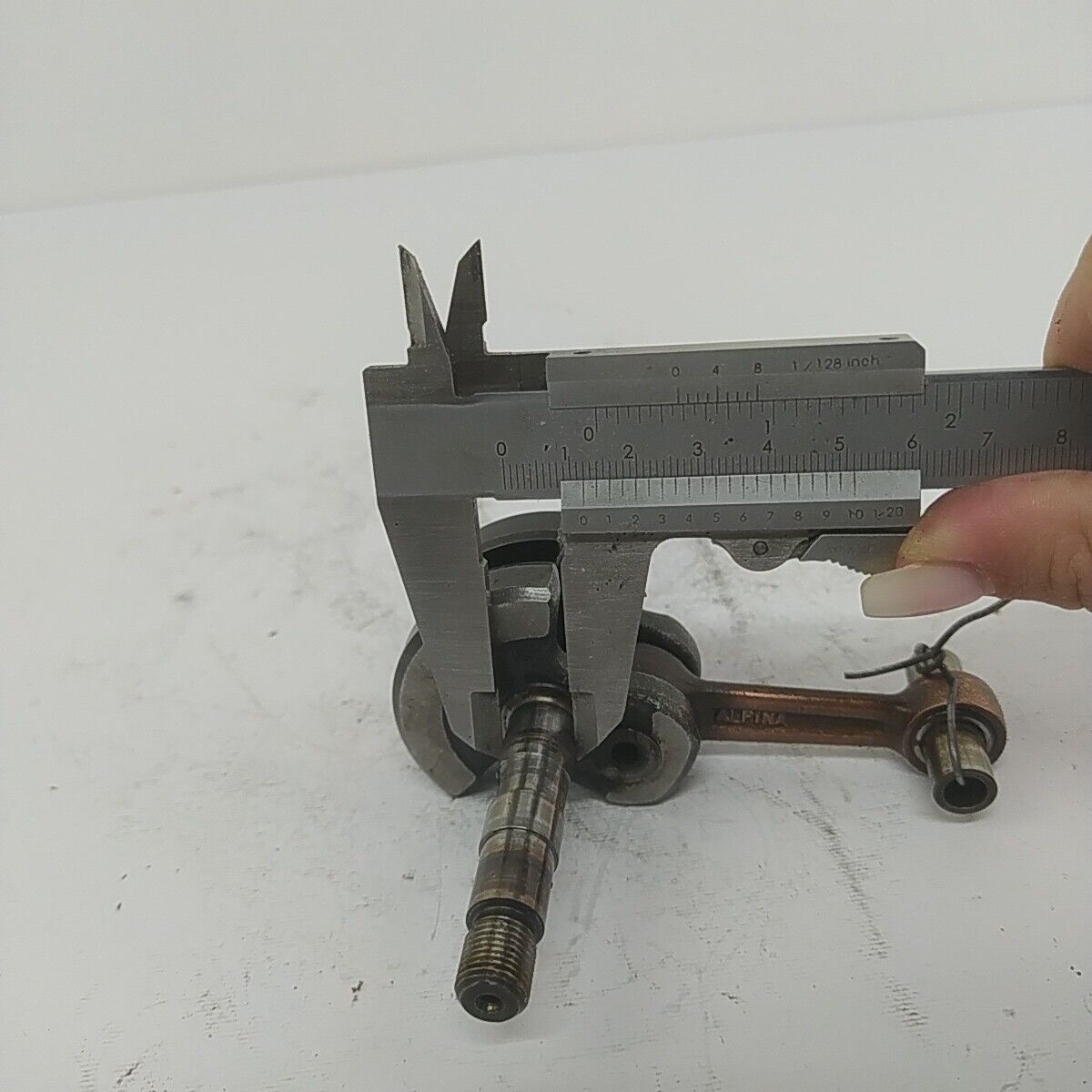 Ricambi per MOTOSEGA ALPINA P 34 castor usati ALBERO MOTORE