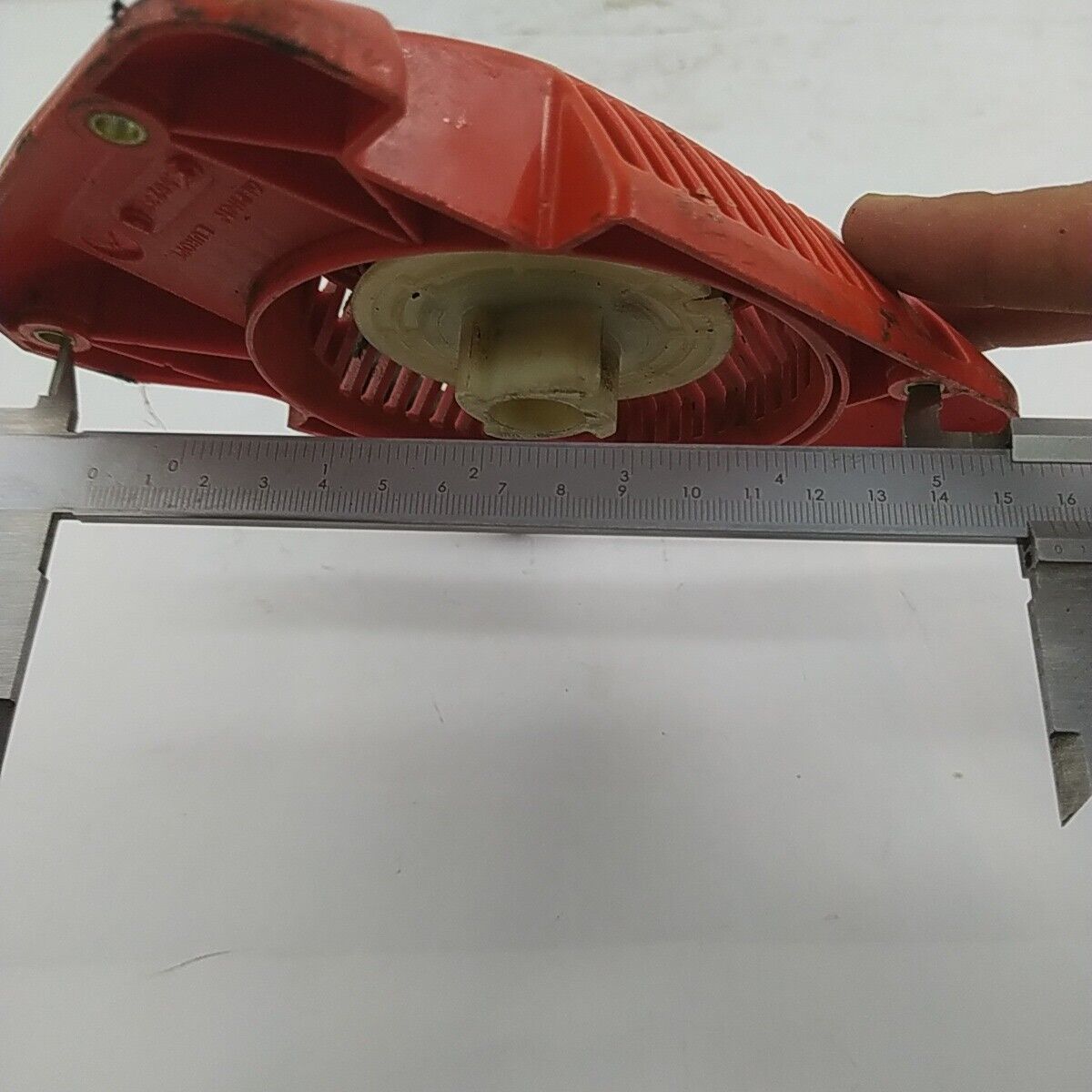 motosega CASTOR ALPINA 450 ricambio COPERCHIO di AVVIAMENTO trascinatore Usato