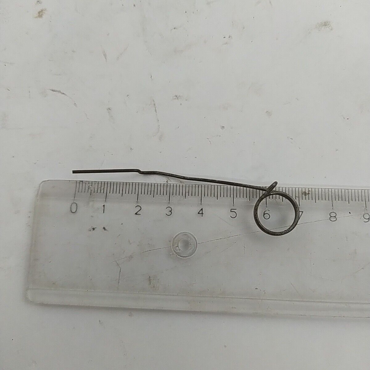 ricambio MOLLA COMANDO ACCELERATORE gas usato per motosega STIHL 038 AV Super