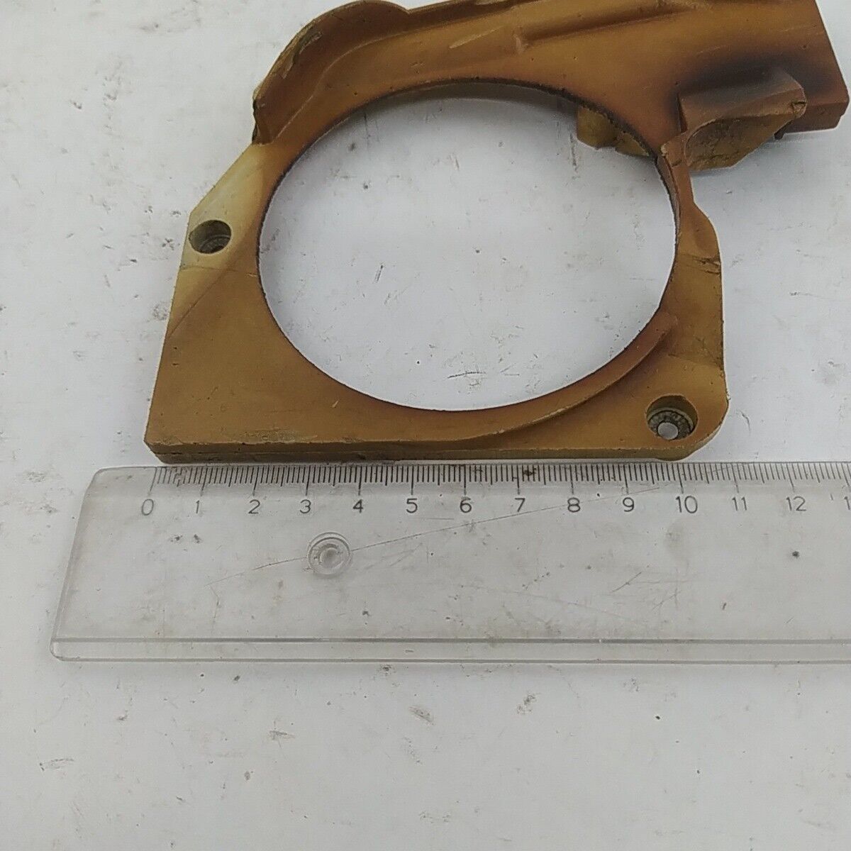 ricambio COPERCHIO copri FRENO CATENA Frizione usato per motosega STIHL 038 AVS