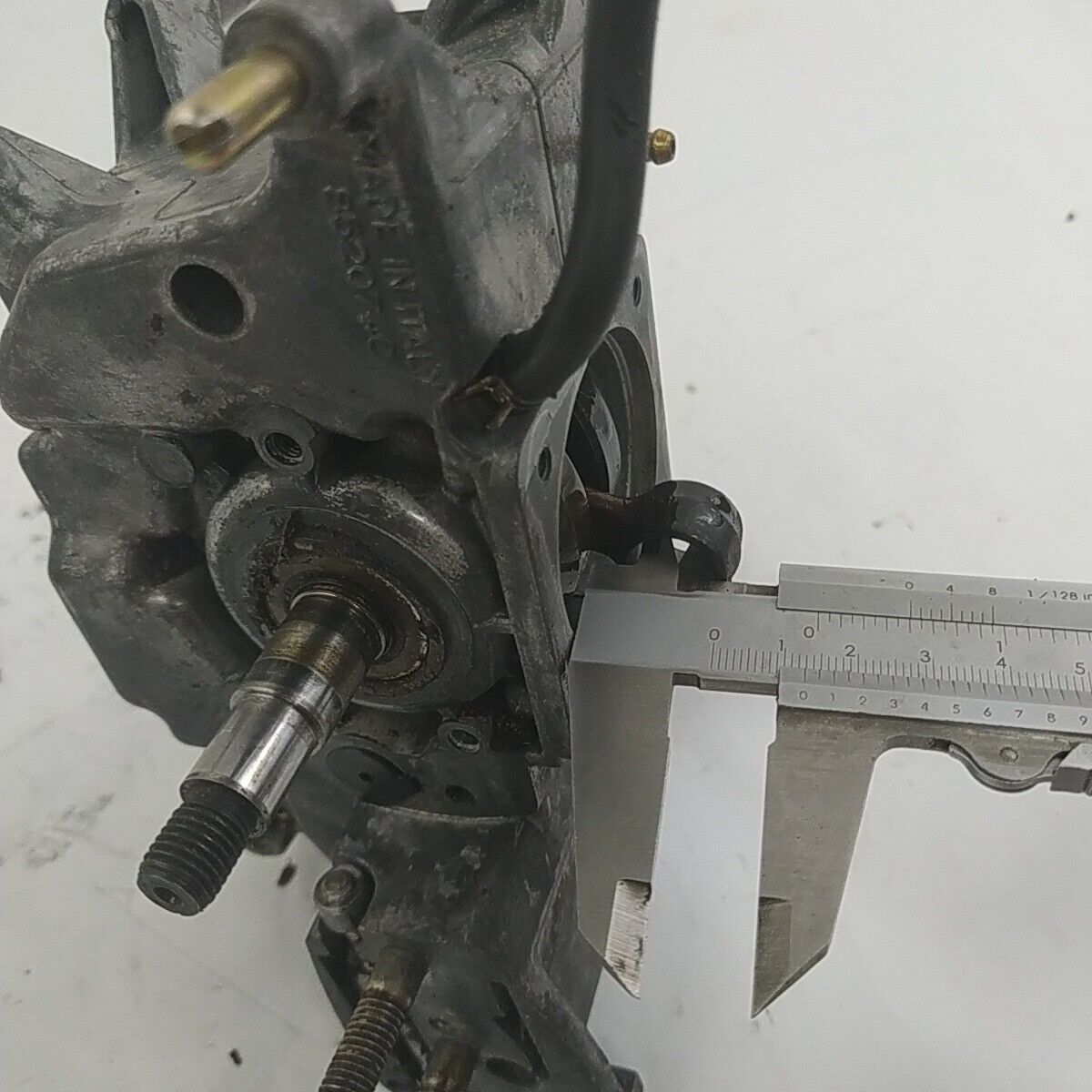 motosega CASTOR CP-500 CARTER BASAMENTO E ALBERO MOTORE Ricambio Usato