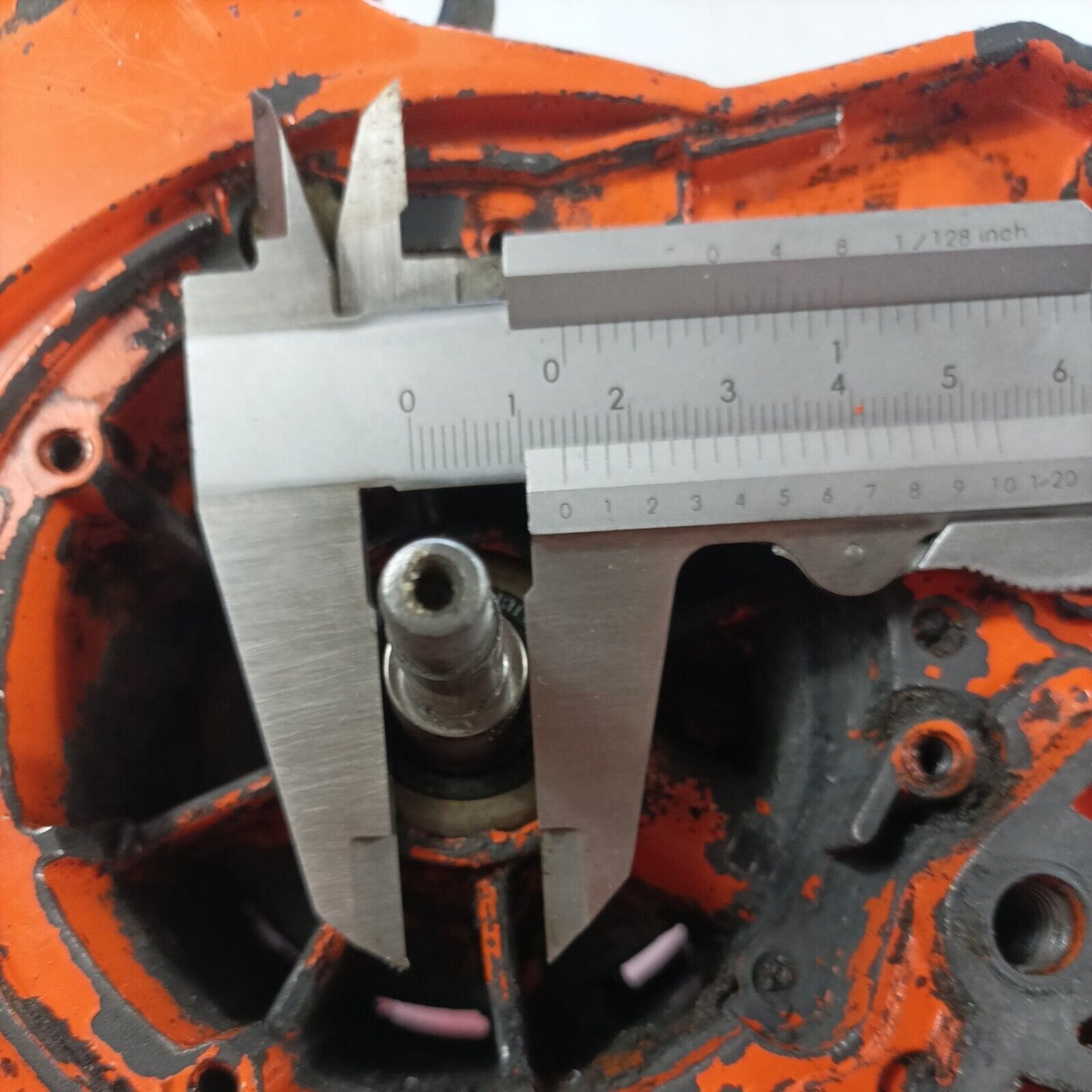 MOTOSEGA OLEOMAC OM 251 KIT CARTER serbatoio BASAMENTO E ALBERO MOTORE usato