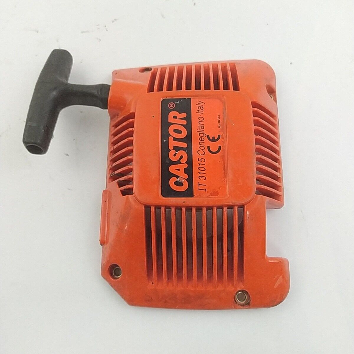 motosega CASTOR ALPINA 450 ricambio COPERCHIO di AVVIAMENTO trascinatore Usato