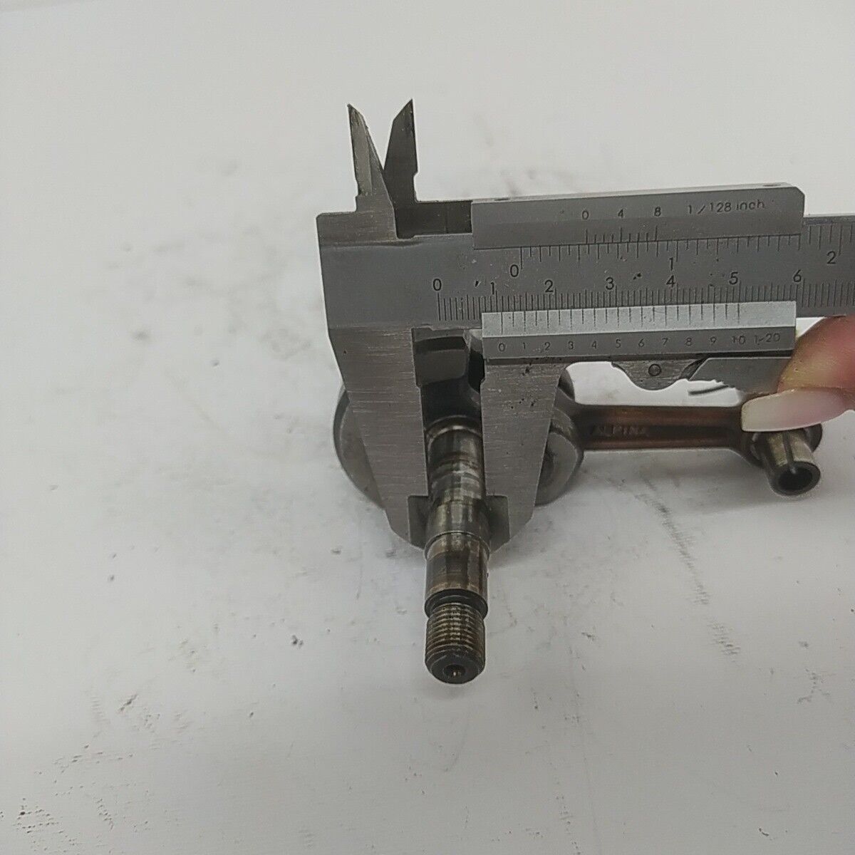Ricambi per MOTOSEGA ALPINA P 34 castor usati ALBERO MOTORE