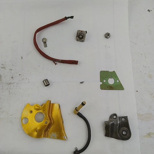 Vari ricambi MOTORE usati per motosega ALPINA CASTOR A40 CP 40 DADO ON/OFF