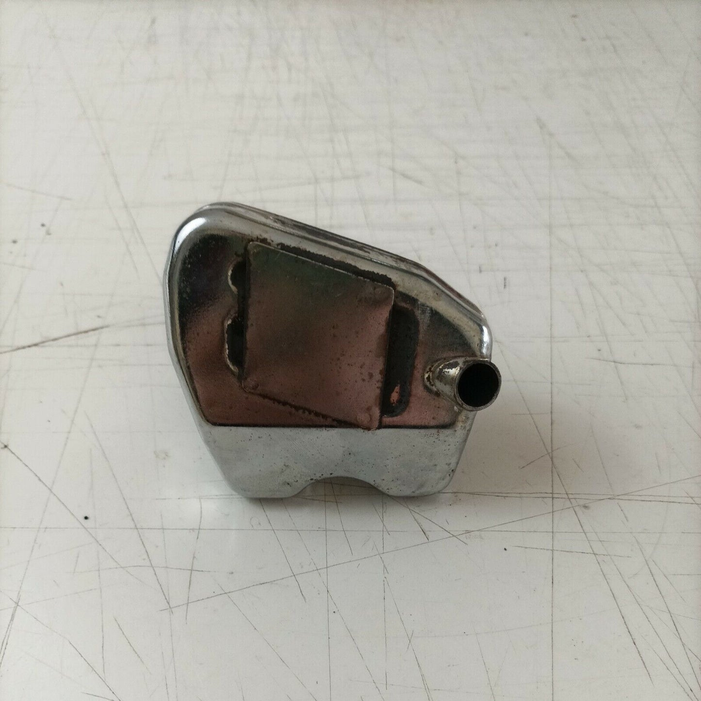 SCARICO MARMITTA TERMINALE ricambio usato PER MOTOSEGA ALPINA 41 CASTOR  c 41