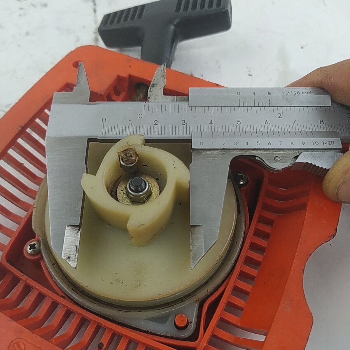 motosega CASTOR CP- 500 COPERCHIO KIT AVVIAMENTO autoavvolgente Ricambio Usato