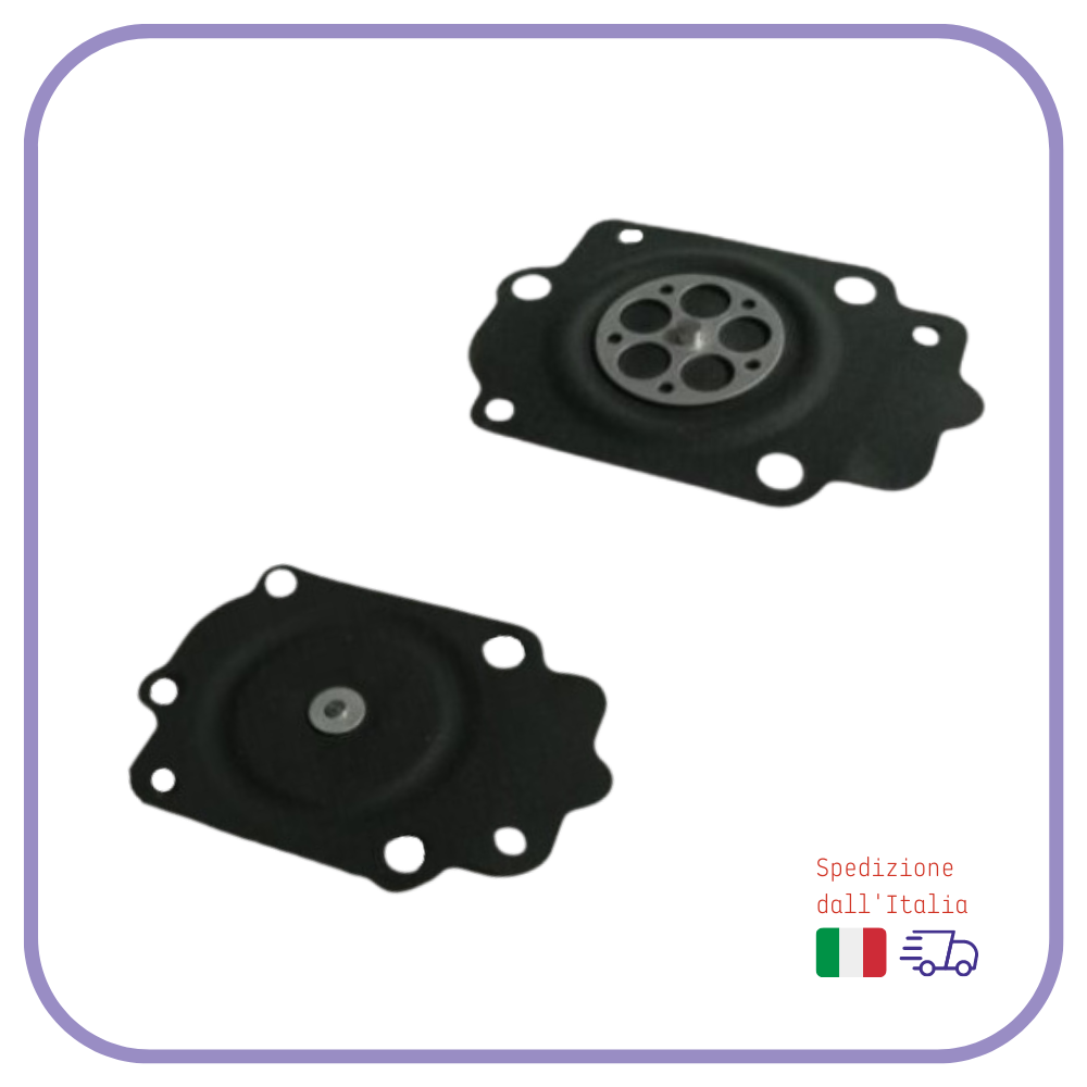 MEMBRANA carburatore TILLOTSON HK DG per motosega JONSERED e STIHL kit ricambi