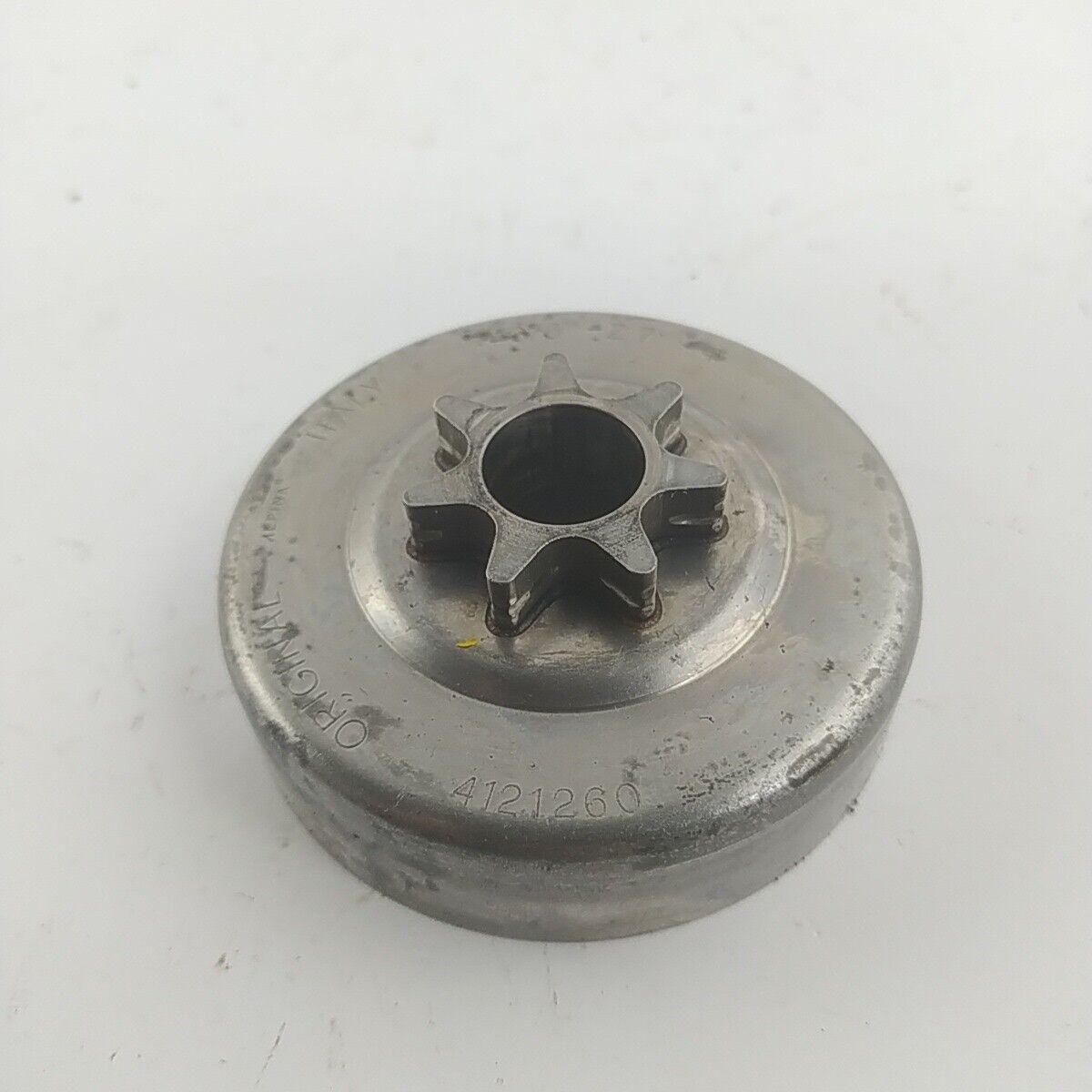 ricambio TAMBURO CAMPANA FRIZIONE 3/8 z 7 motosega ALPINA PROF 70 usati