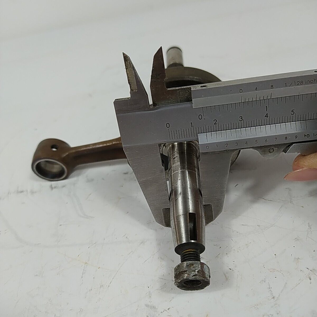 ALBERO MOTORE originale COMPLETO PER MOTOSEGA OPEM SUPER 157 ricambi usati