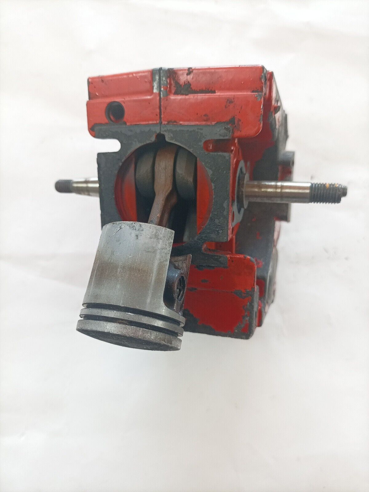 ALBERO MOTORE carter serbatoio olio BASAMENTO PER MOTOSEGA CASTOR C 41 A 41