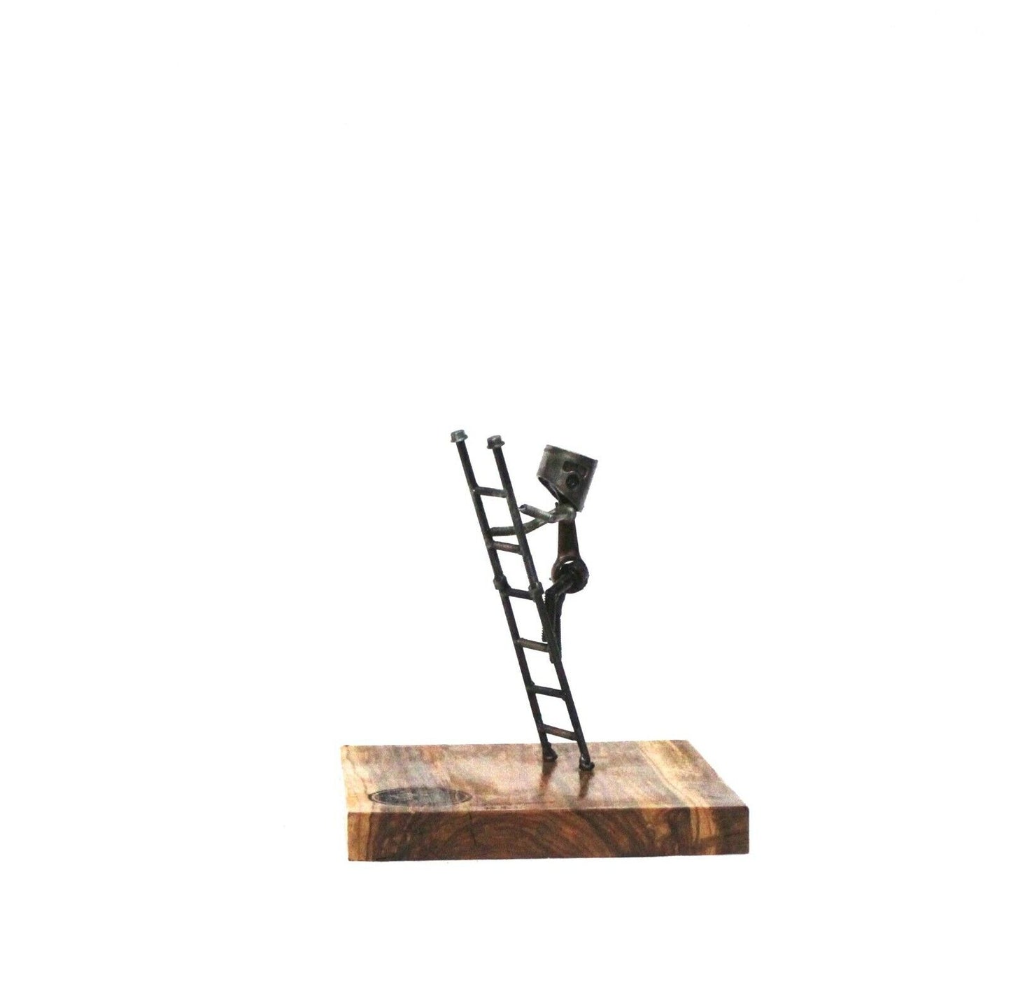 PICCOLA SCULTURA IN METALLO DI LUCIANO RUSCINITO IN ARTE DOTTDEXTER OPERA UNICA