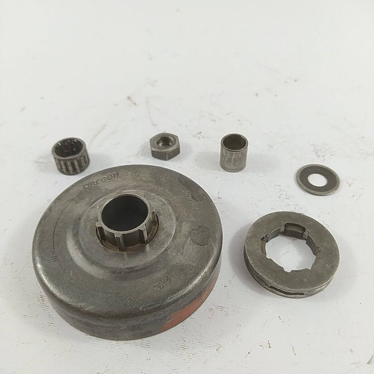 ricambio TAMBURO CAMPANA FRIZIONE OREGON 388 20091 motosega CASTOR C 70 usati