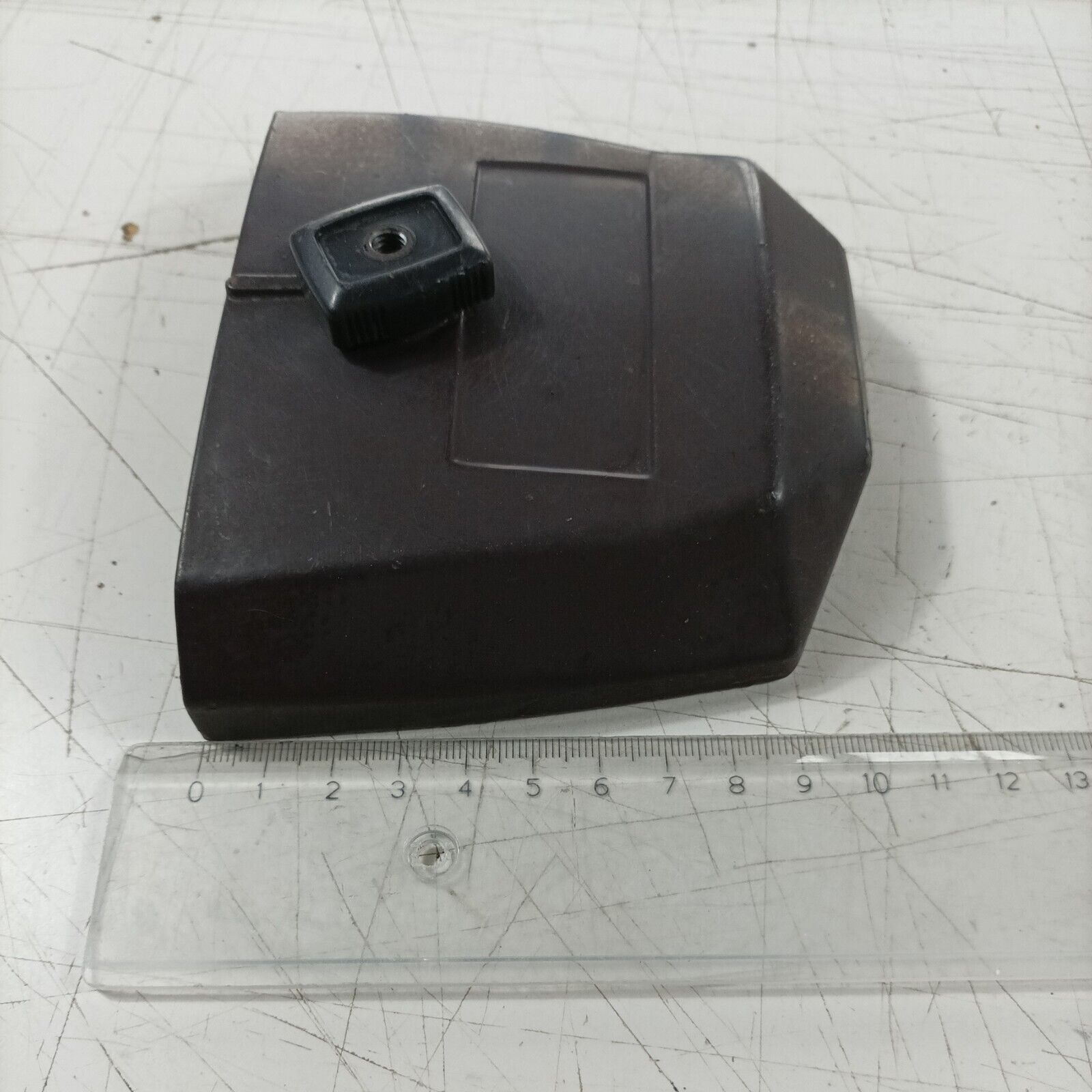 MOTOSEGA CASTOR C70 ALPINA A70 COPERCHIO FILTRO DELL'ARIA MARRONE ORIGINALE