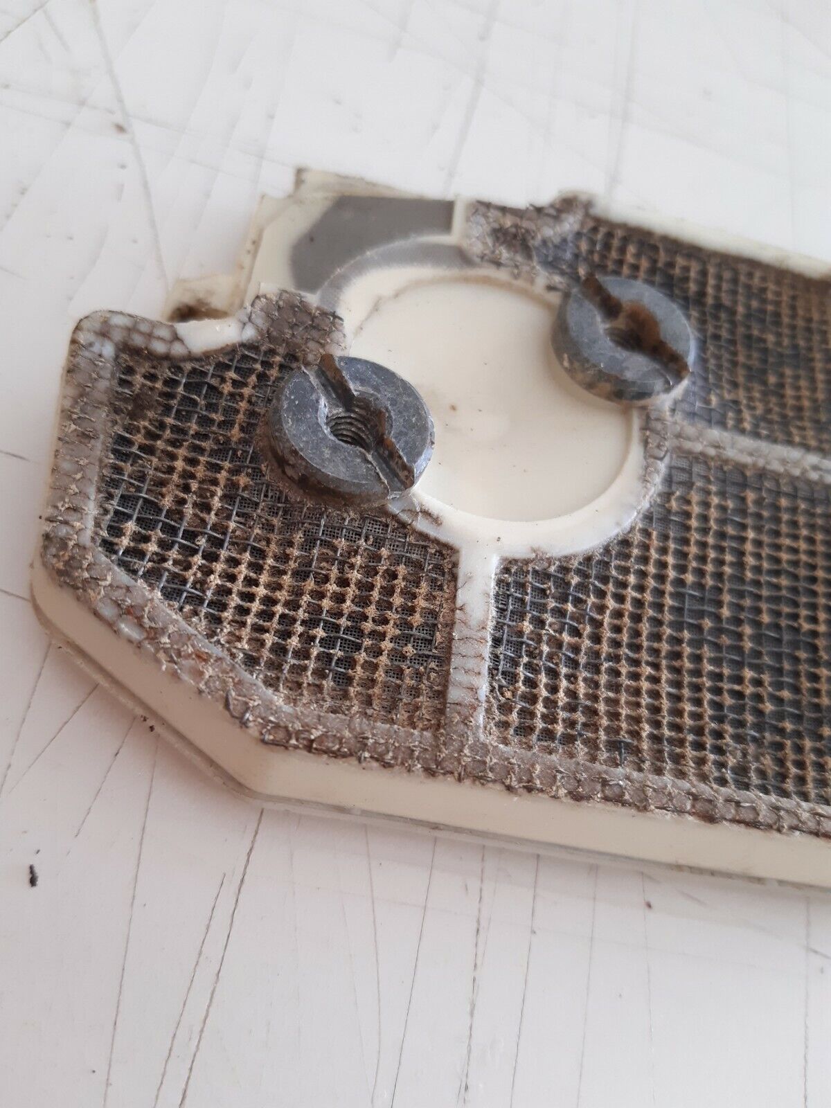 MOTOSEGA PARTNER R421 scatola FILTRO ARIA COMPLETA ricambi usati