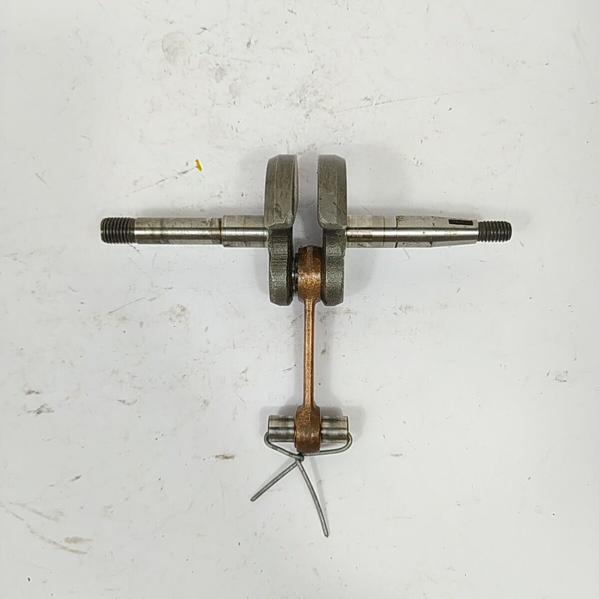 Albero motore originale completo PER MOTOSEGA ALPINA CASTOR 40 41 ricambi usati