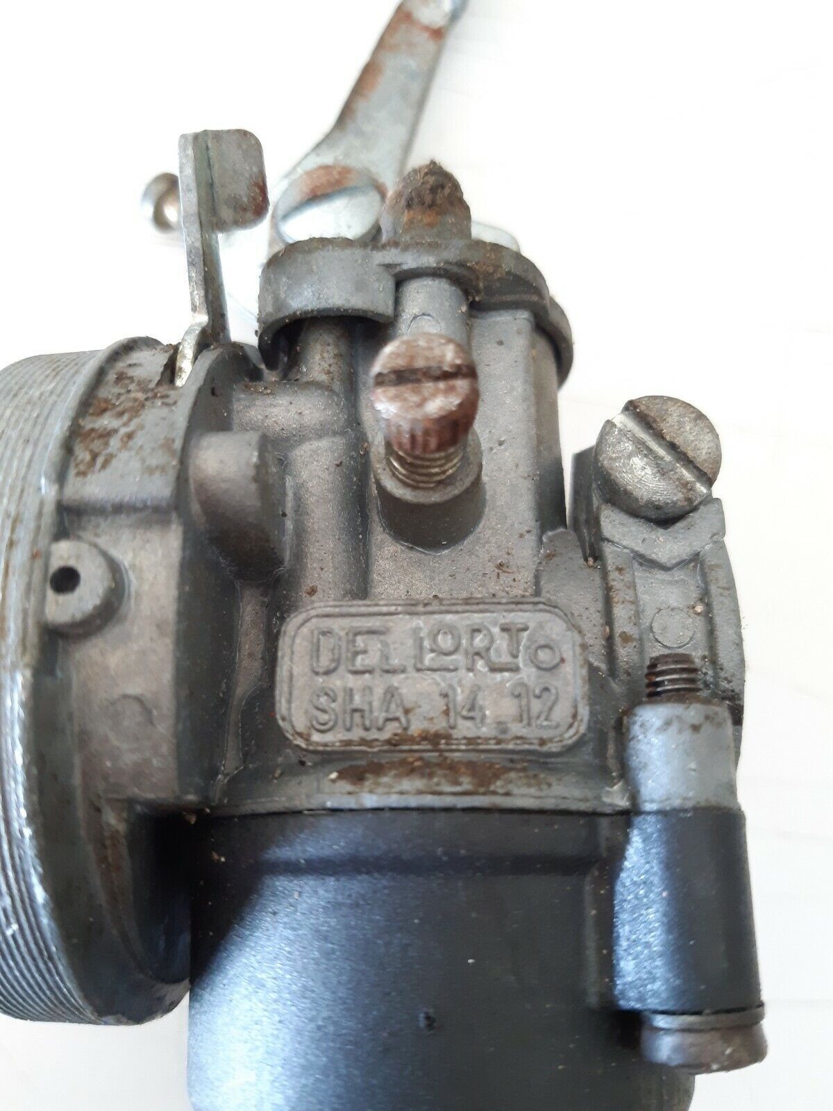 CARBURATORE DELL ORTO PER MOTORI CM 46 per motopompe CM 80 CM 90 ricambi usati