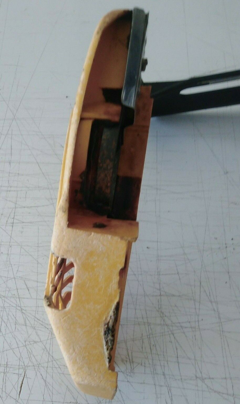 ricambio usato CARTER CATENA FRENO coperchio FRIZIONE MOTOSEGA CASTOR ALPINA 45