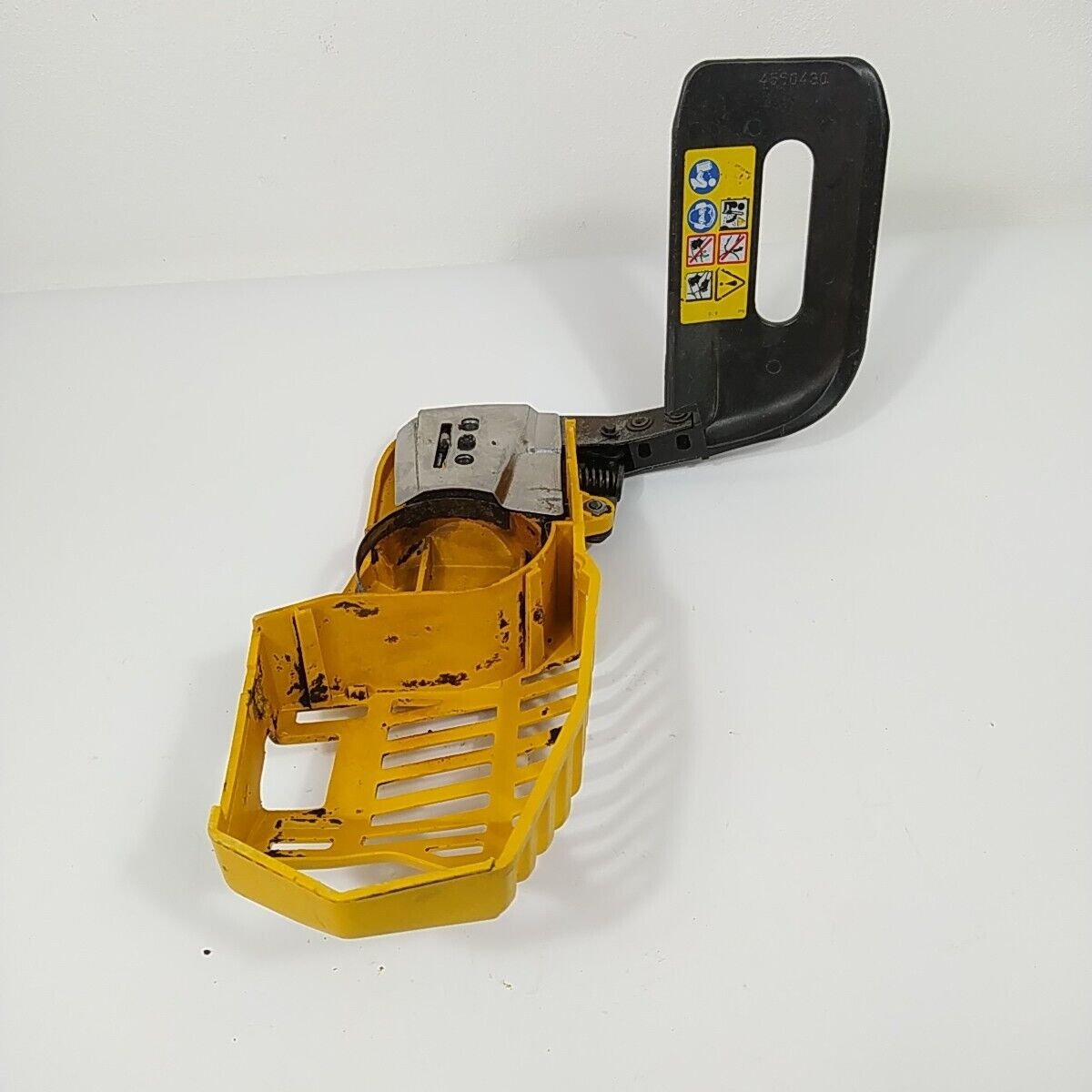 freno CATENA COPERCHIO FRIZIONE PER MOTOSEGA CASTOR ALPINA 45 41 ricambi usati