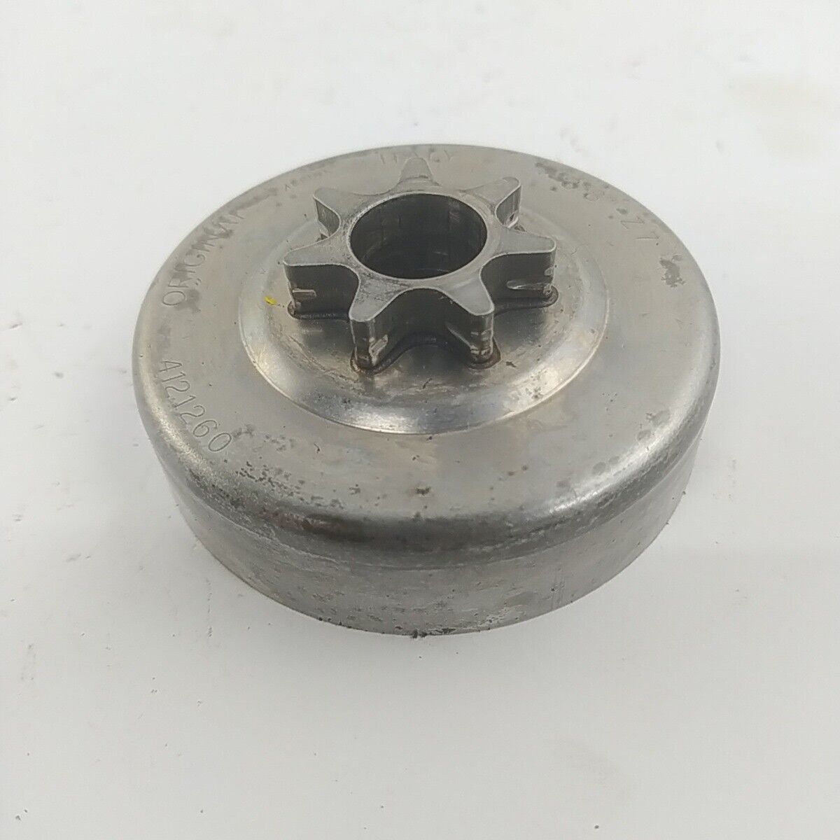 ricambio TAMBURO CAMPANA FRIZIONE 3/8 z 7 motosega ALPINA PROF 70 usati