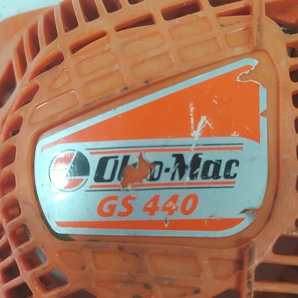 COPERCHIO SUPERIORE COPRI MOTORE per motosega OLEO MAC GS 440 ricambi usati