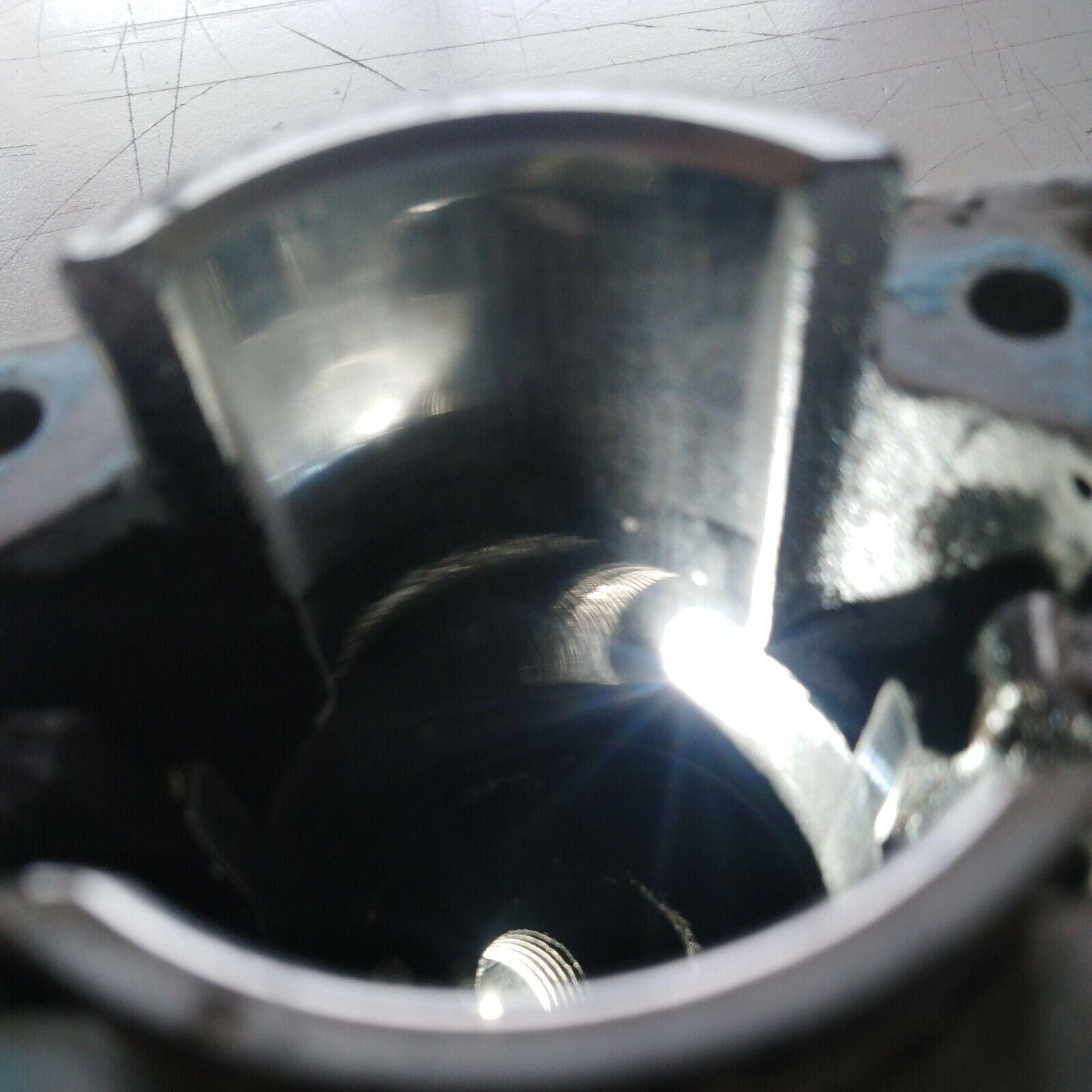CILINDRO E PISTONE PER MOTOSEGA ALPINA CASTOR P34 TR350 PR350 d 38 ricambi usati