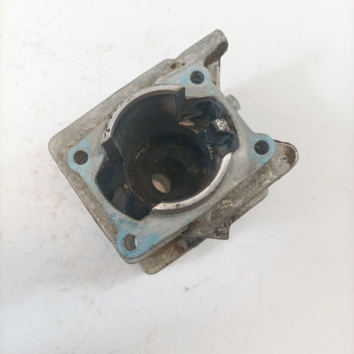 CILINDRO E PISTONE PER MOTOSEGA ALPINA CASTOR P34 TR350 PR350 d 38 ricambi usati