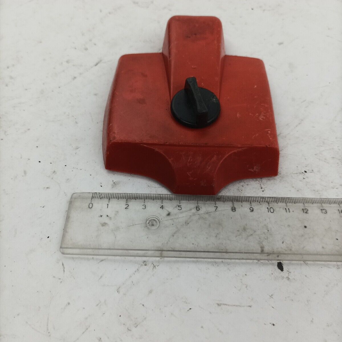 Ricambi per MOTOSEGA DOLMAR PS 117 112 coperchio carburatore FILTRO ARIA usato