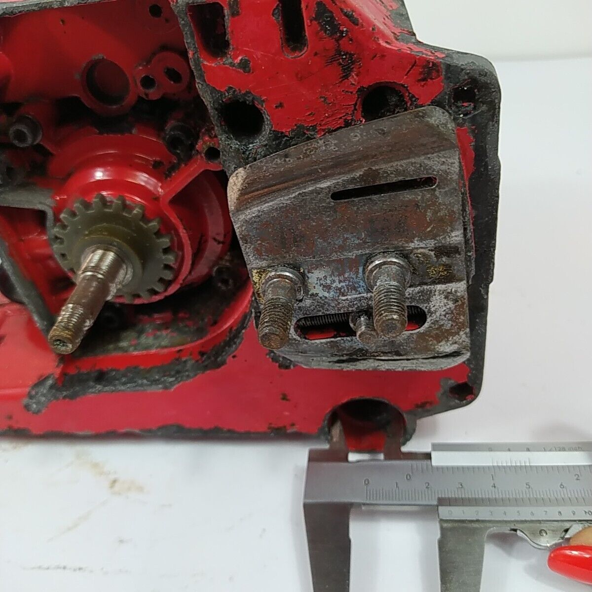CARTER basamento ALBERO MOTORE PER MOTOSEGA OPEM JOLLY 155 ricambi usati