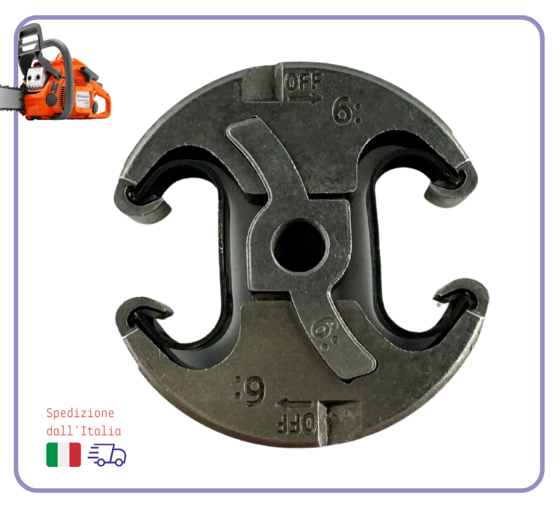 ricambi FRIZIONE campana per motosega HUSQVARNA 440 450 345 350 550 e Jonsered