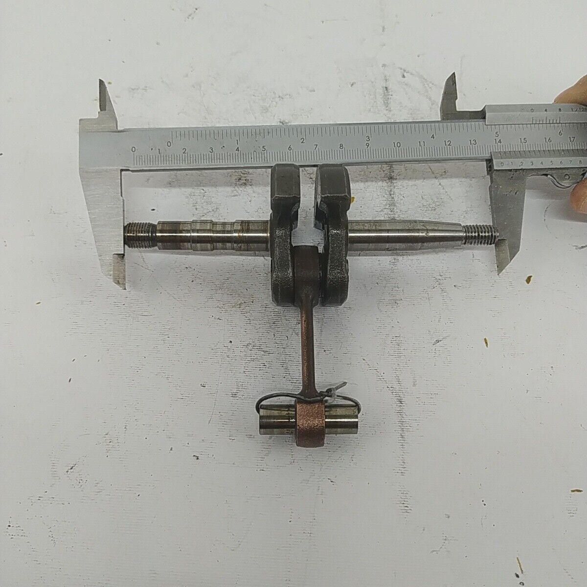 Ricambi per MOTOSEGA ALPINA P 34 castor usati ALBERO MOTORE