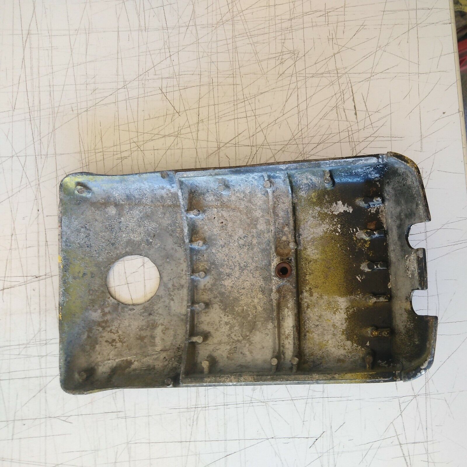 CARTER COPERCHIO filtro aria e motore PER MOTOSEGA McCULLOCH 300 ricambi usati